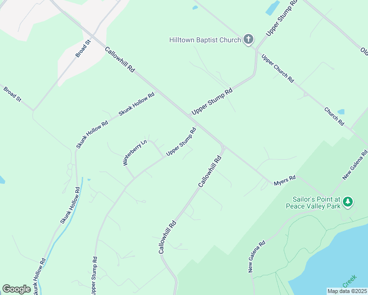 map of restaurants, bars, coffee shops, grocery stores, and more near 707 Upper Stump Road in Chalfont