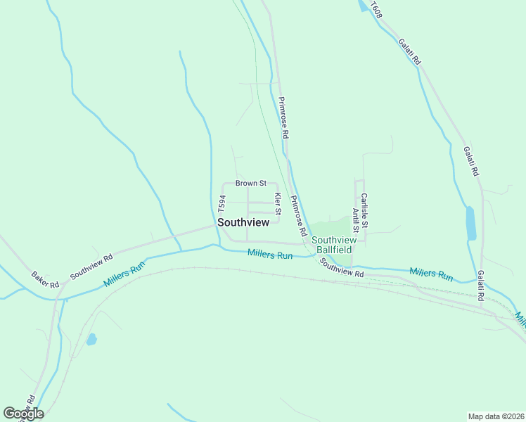 map of restaurants, bars, coffee shops, grocery stores, and more near in Southview