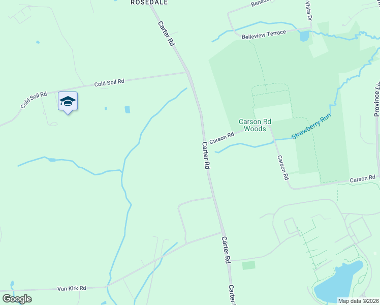 map of restaurants, bars, coffee shops, grocery stores, and more near 137 Carter Road in Princeton