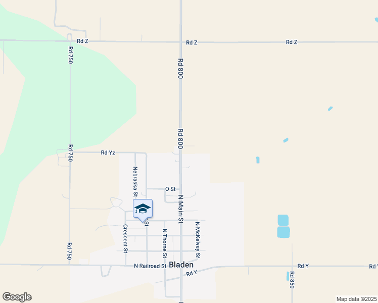 map of restaurants, bars, coffee shops, grocery stores, and more near 736 North Main Street in Bladen