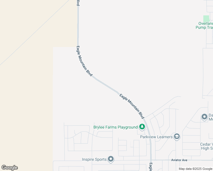 map of restaurants, bars, coffee shops, grocery stores, and more near Eagle Mountain Boulevard in Eagle Mountain