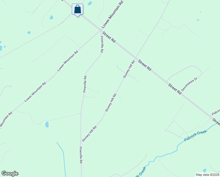 map of restaurants, bars, coffee shops, grocery stores, and more near 5736 Stoney Hill Road in New Hope