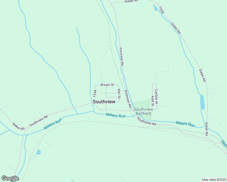 map of restaurants, bars, coffee shops, grocery stores, and more near 8 Wabash Street in Southview