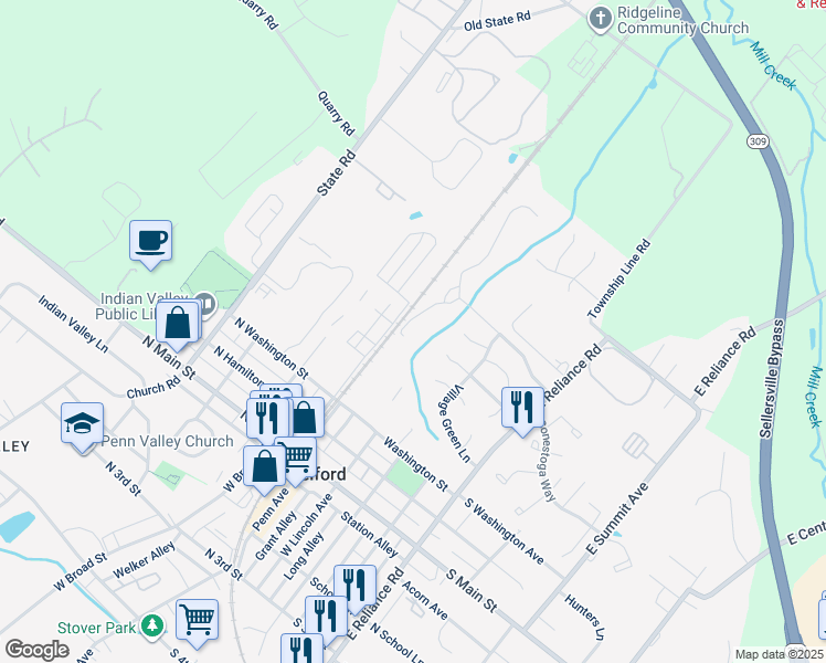 map of restaurants, bars, coffee shops, grocery stores, and more near 120 Wheatsheaf Lane in Telford