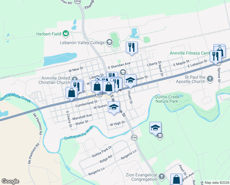 2 East Main Street, Annville PA - Walk Score