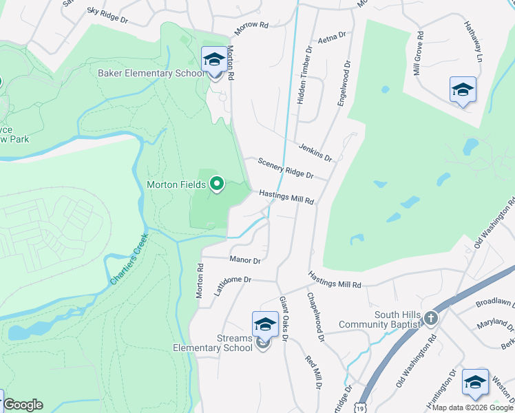 map of restaurants, bars, coffee shops, grocery stores, and more near 1220 Ridgewood Drive in Pittsburgh