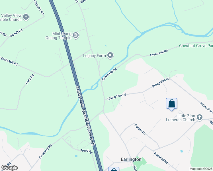 map of restaurants, bars, coffee shops, grocery stores, and more near 313 Green Hill Road in Telford
