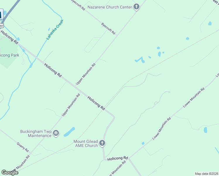 map of restaurants, bars, coffee shops, grocery stores, and more near 5483 Mount Hollow Road in New Hope