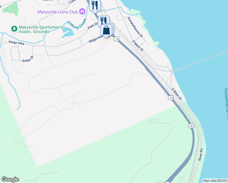 map of restaurants, bars, coffee shops, grocery stores, and more near in Marysville