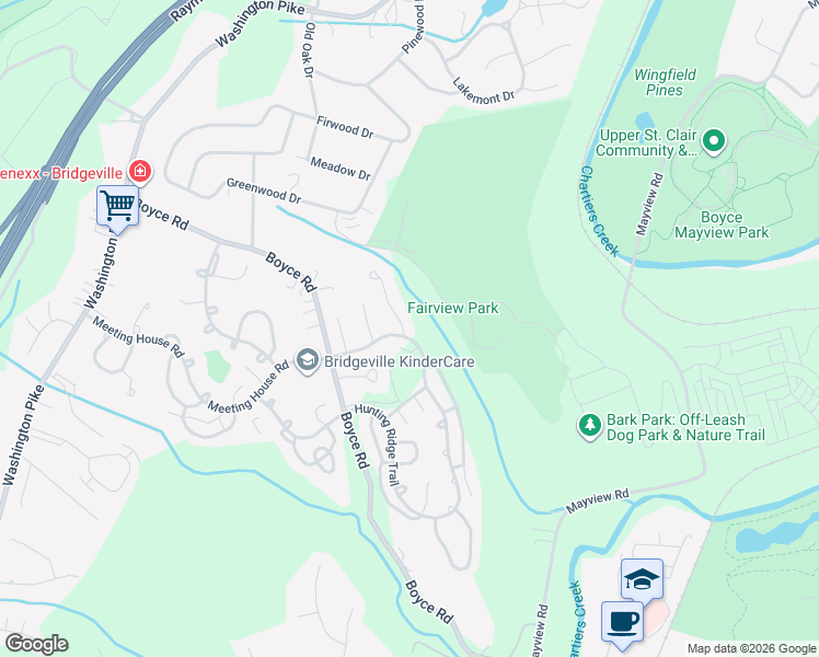 map of restaurants, bars, coffee shops, grocery stores, and more near 3100 Laurel Ridge Circle in Bridgeville