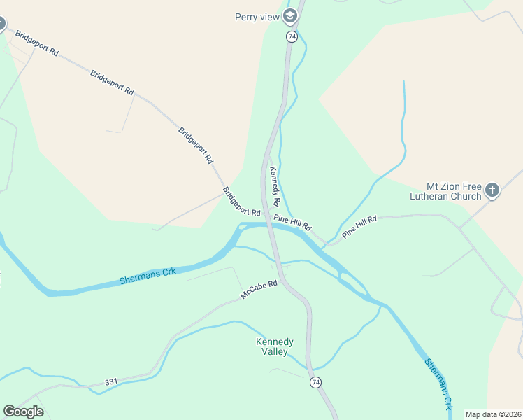 map of restaurants, bars, coffee shops, grocery stores, and more near 6 Kennedy Road in Landisburg