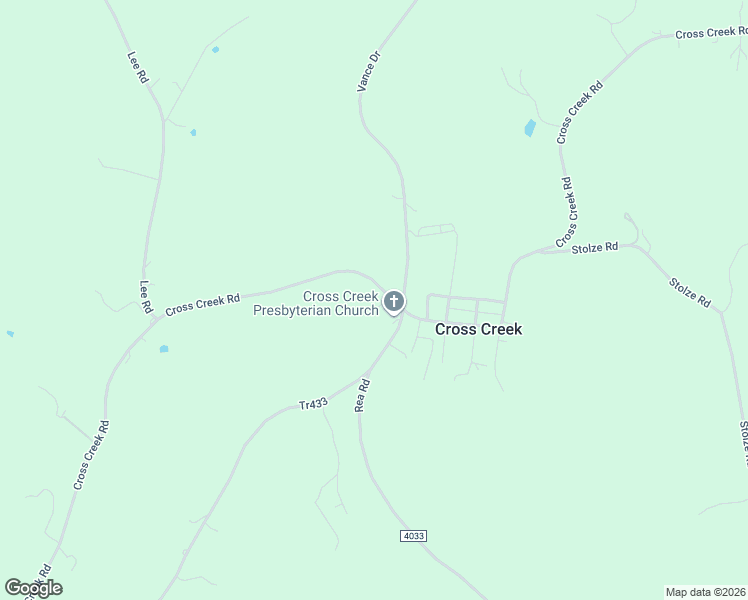map of restaurants, bars, coffee shops, grocery stores, and more near 1041 Cross Creek Road in Burgettstown