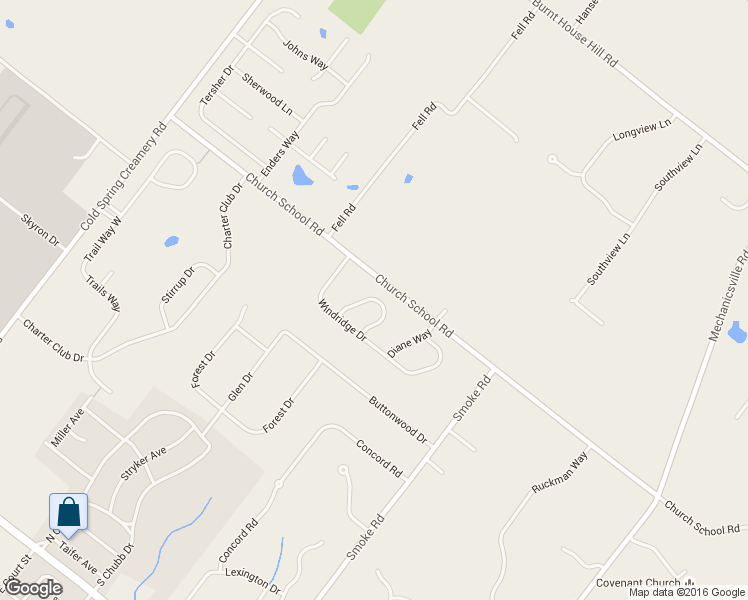map of restaurants, bars, coffee shops, grocery stores, and more near 4054 Holly Way in Doylestown