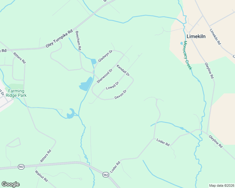 map of restaurants, bars, coffee shops, grocery stores, and more near 55 Devon Drive in Reading