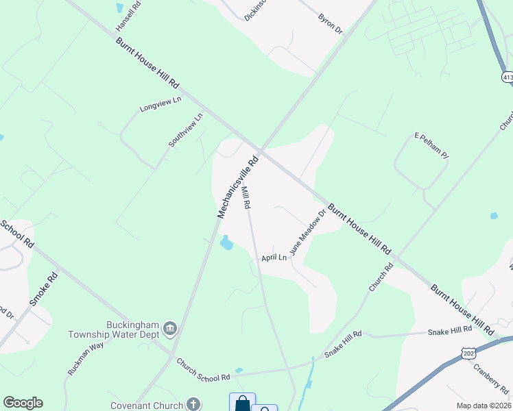 map of restaurants, bars, coffee shops, grocery stores, and more near 3249 Mill Road in Doylestown