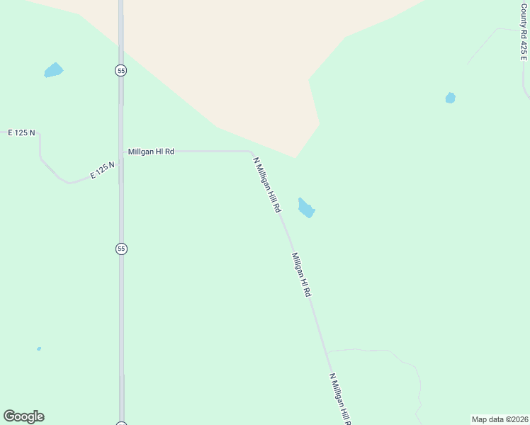 map of restaurants, bars, coffee shops, grocery stores, and more near 1016 North Milligan Hill Road in Attica
