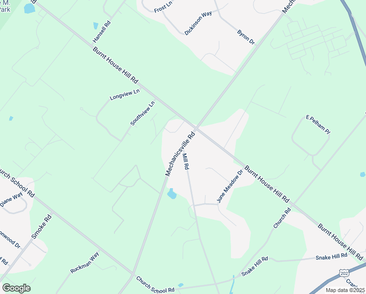 map of restaurants, bars, coffee shops, grocery stores, and more near 4455 Mechanicsville Road in Doylestown