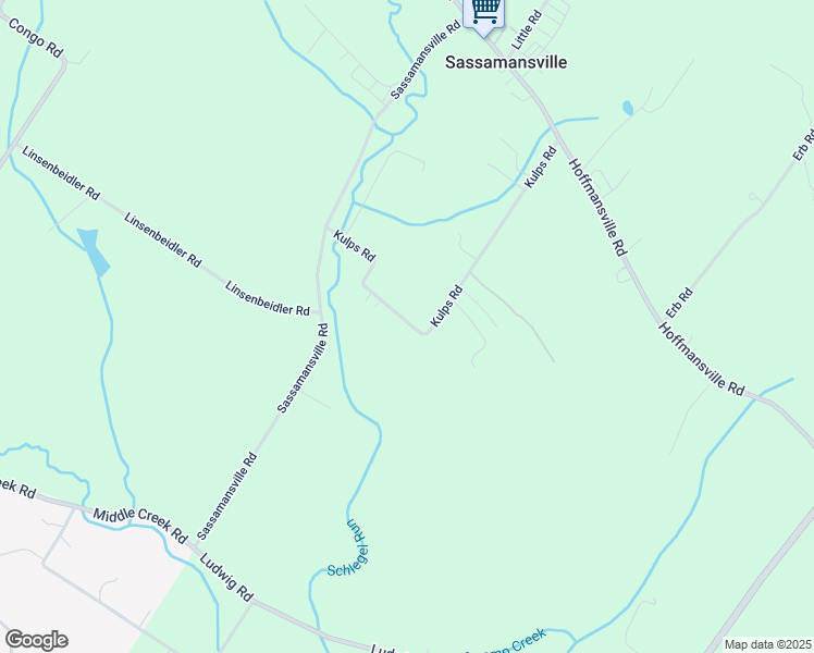 map of restaurants, bars, coffee shops, grocery stores, and more near 182 Kulps Road in Barto
