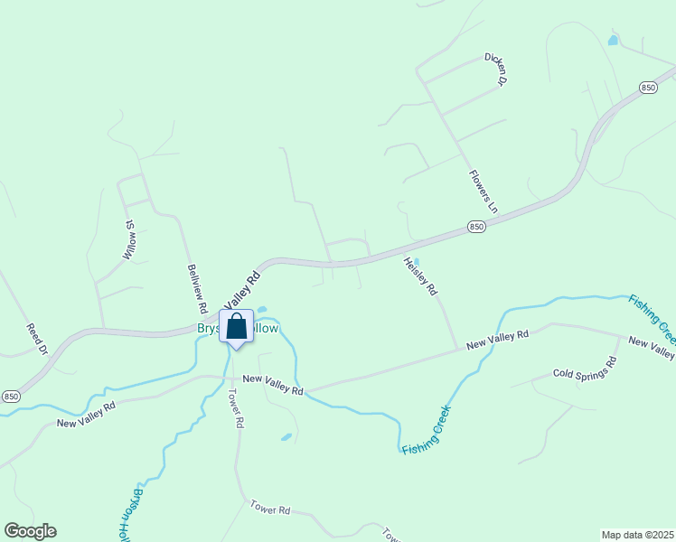 map of restaurants, bars, coffee shops, grocery stores, and more near 1344 Valley Road in Marysville