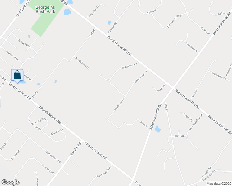 map of restaurants, bars, coffee shops, grocery stores, and more near 3494 Longview Lane in Doylestown