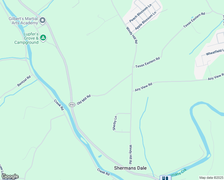 map of restaurants, bars, coffee shops, grocery stores, and more near 81 Old Mill Road in Shermans Dale