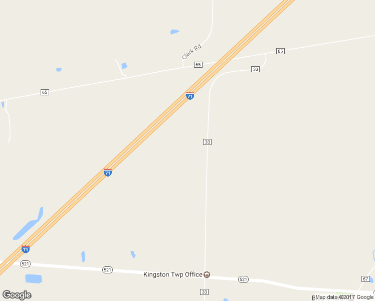 map of restaurants, bars, coffee shops, grocery stores, and more near 5875 Carters Corner Road in Sunbury