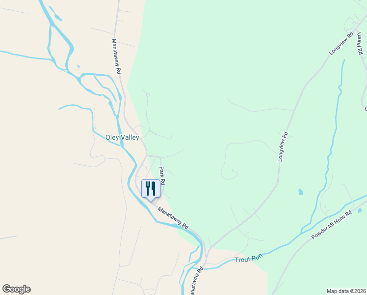 map of restaurants, bars, coffee shops, grocery stores, and more near 49 Park Road in Boyertown