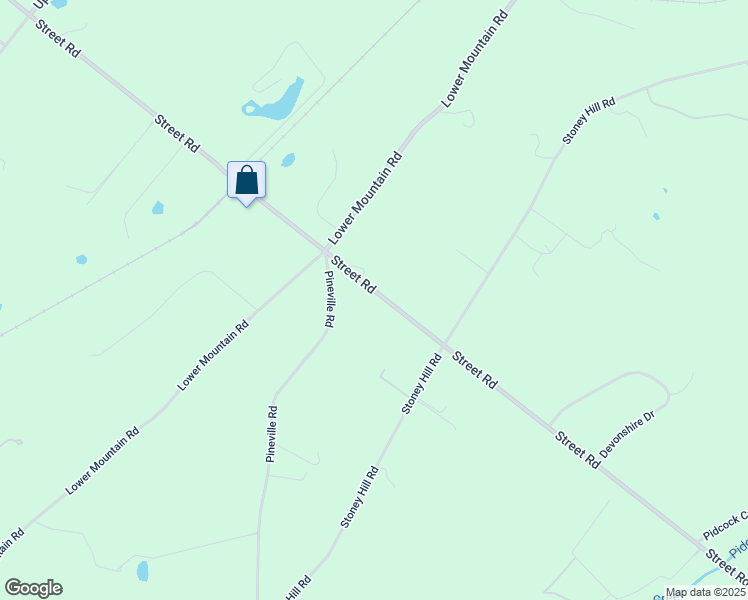 map of restaurants, bars, coffee shops, grocery stores, and more near 1526 Street Road in Bensalem