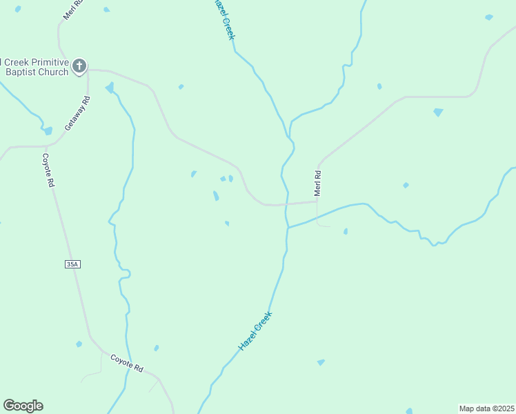 map of restaurants, bars, coffee shops, grocery stores, and more near 23621 Merl Road in Greentop