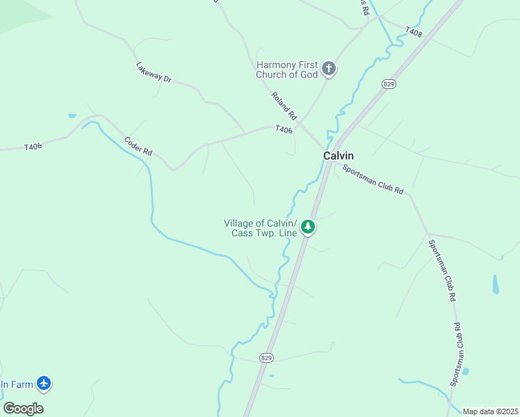 map of restaurants, bars, coffee shops, grocery stores, and more near 15533 Spangler Lane in Huntingdon