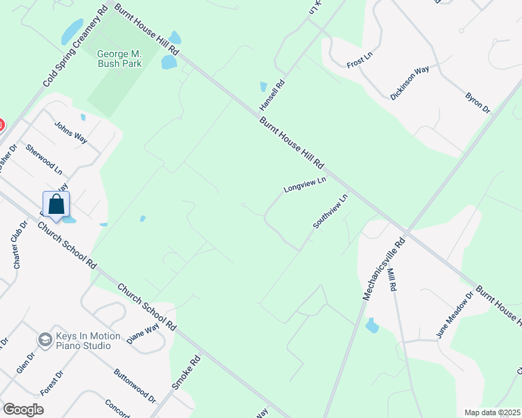 map of restaurants, bars, coffee shops, grocery stores, and more near 3555 Northview Lane in Doylestown