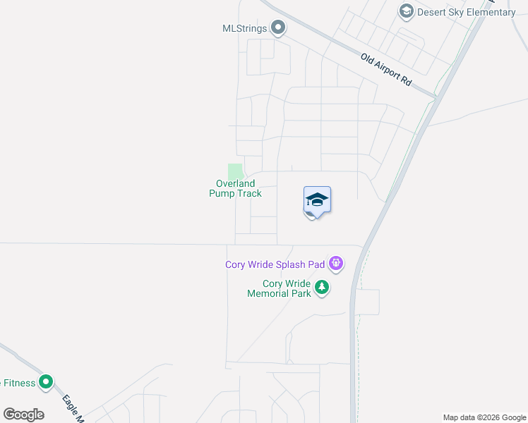 map of restaurants, bars, coffee shops, grocery stores, and more near 1295 East Granite Peak Road in Eagle Mountain