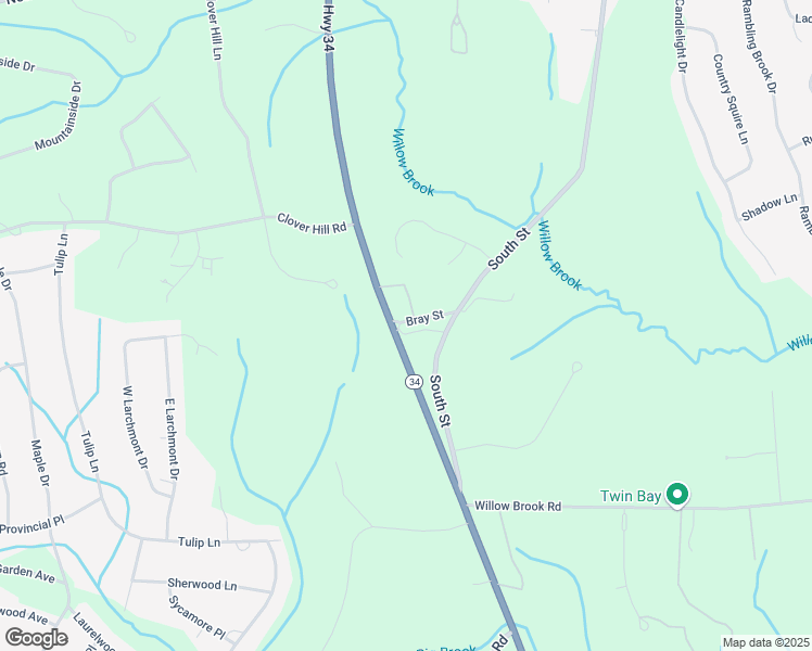 map of restaurants, bars, coffee shops, grocery stores, and more near 3 Bray Street in Colts Neck