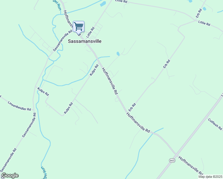 map of restaurants, bars, coffee shops, grocery stores, and more near 1890 Hoffmansville Road in Frederick