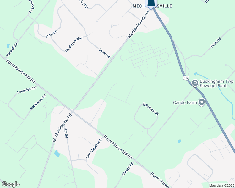 map of restaurants, bars, coffee shops, grocery stores, and more near 3201 Wellington Road in Doylestown