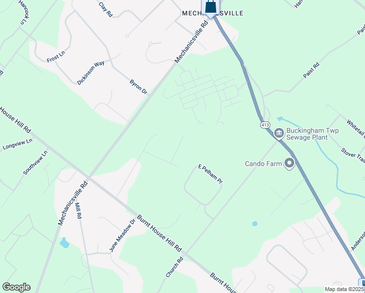 map of restaurants, bars, coffee shops, grocery stores, and more near 4713 Hampton Drive in Doylestown