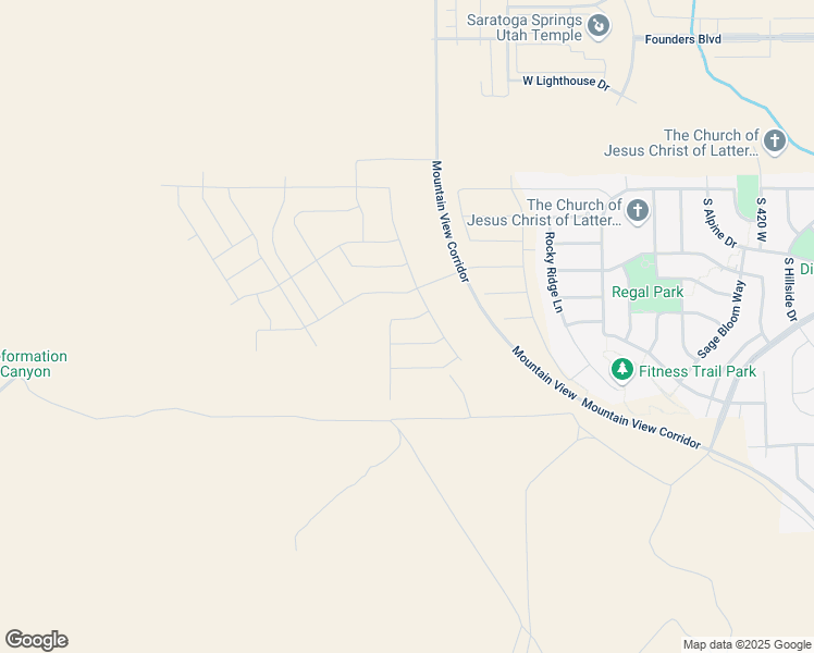 map of restaurants, bars, coffee shops, grocery stores, and more near 1033 Netleaf Street in Saratoga Springs