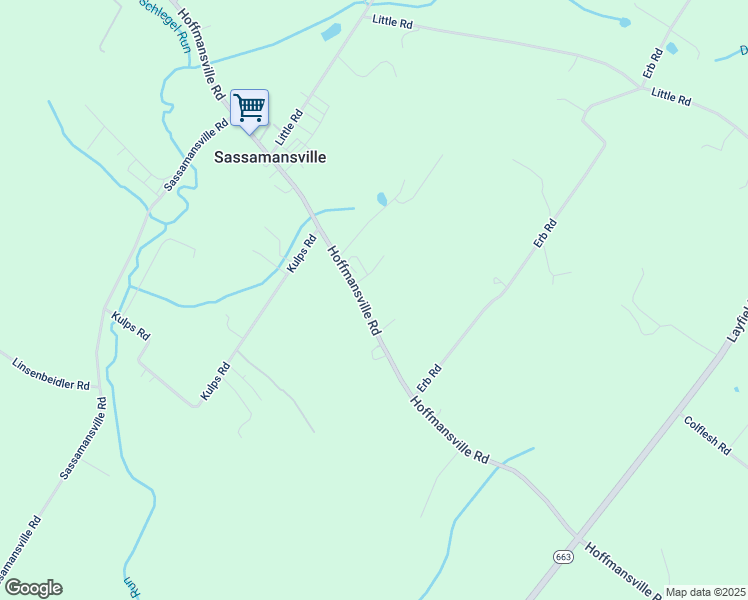 map of restaurants, bars, coffee shops, grocery stores, and more near 1883 Hoffmansville Road in Frederick