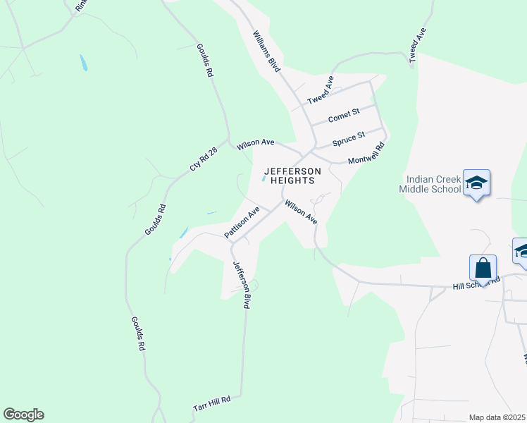 map of restaurants, bars, coffee shops, grocery stores, and more near 858 Wilson Avenue in Mingo Junction