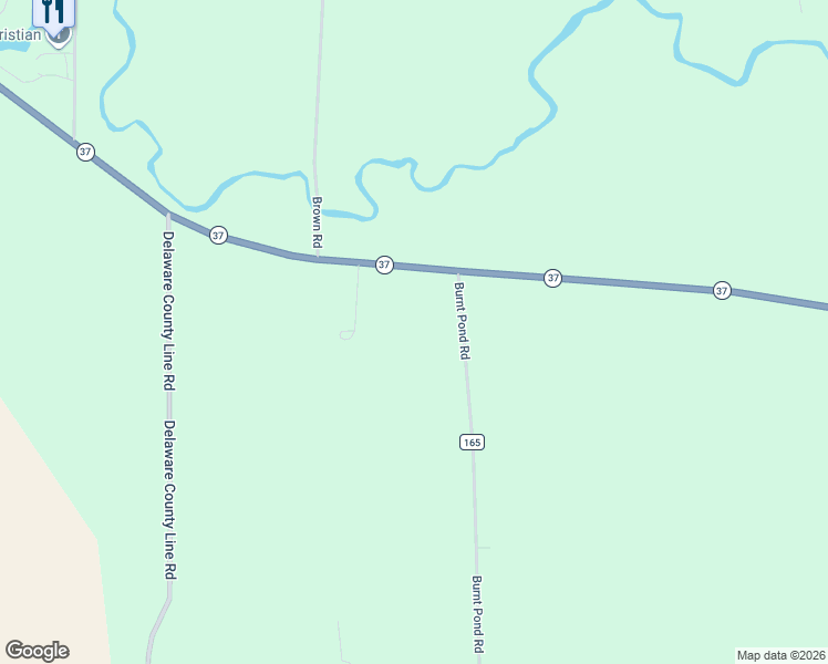 map of restaurants, bars, coffee shops, grocery stores, and more near 9105 Ohio 37 in Ostrander