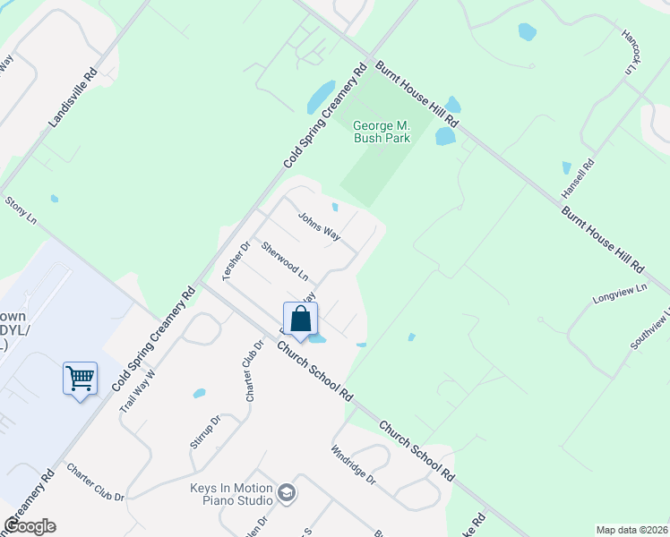 map of restaurants, bars, coffee shops, grocery stores, and more near 4226 Enders Way in Doylestown