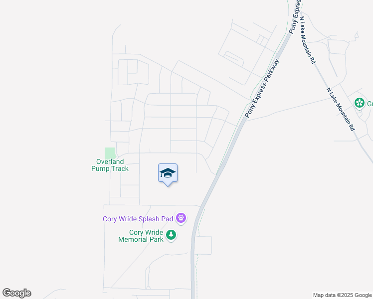map of restaurants, bars, coffee shops, grocery stores, and more near 6017 East Sheps Ridge Road in Eagle Mountain