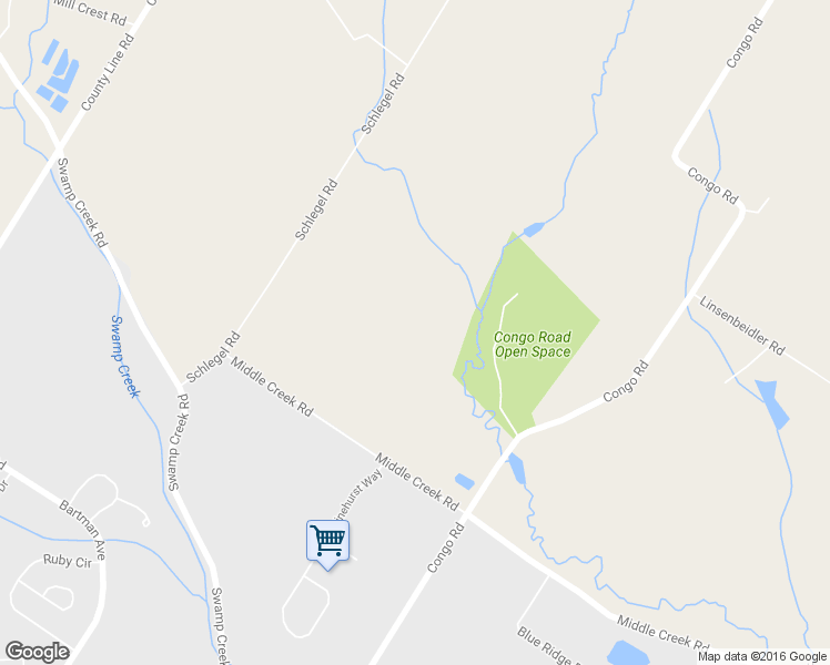 map of restaurants, bars, coffee shops, grocery stores, and more near 265 Middle Creek Road in Gilbertsville