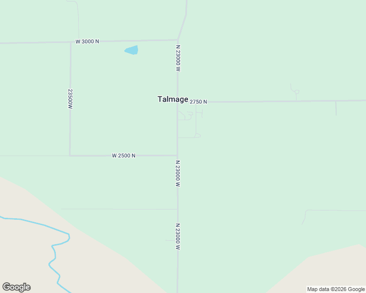 map of restaurants, bars, coffee shops, grocery stores, and more near 22985 West 2550 North in Talmage