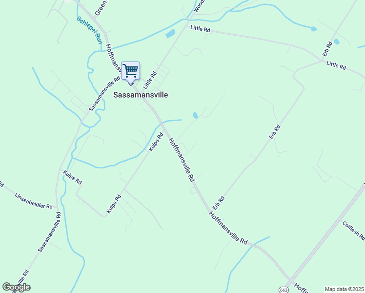 map of restaurants, bars, coffee shops, grocery stores, and more near 1867 Hoffmansville Road in Frederick