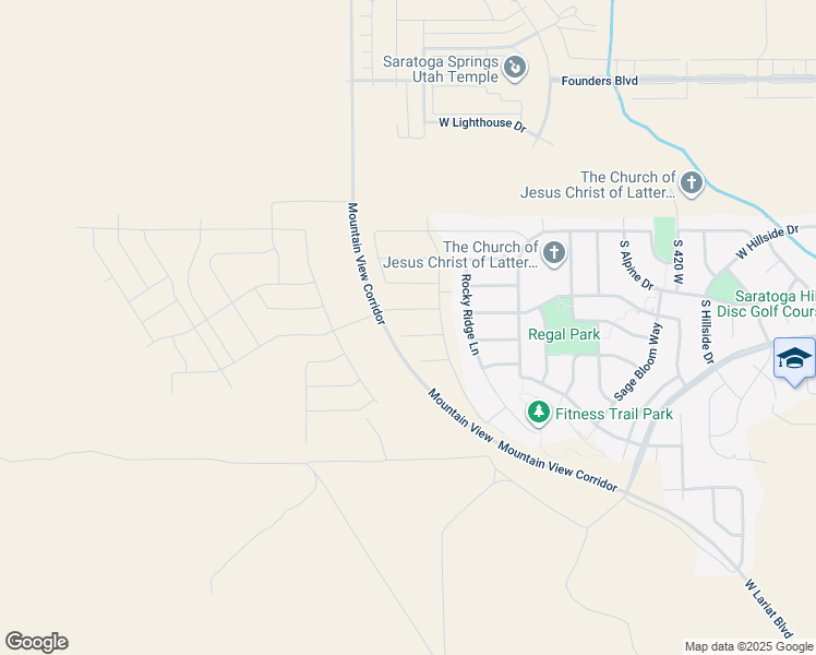 map of restaurants, bars, coffee shops, grocery stores, and more near 876 W Sika Circle in Saratoga Springs