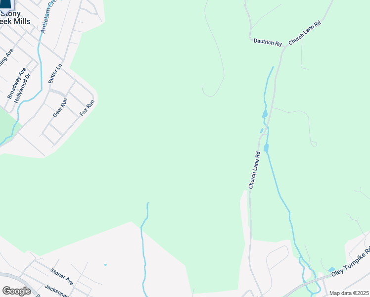map of restaurants, bars, coffee shops, grocery stores, and more near 495 Church Lane Road in Reading
