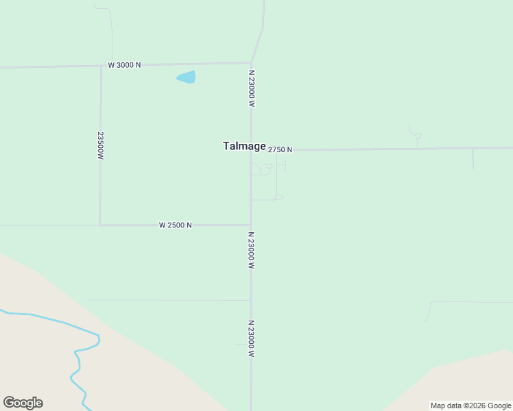 map of restaurants, bars, coffee shops, grocery stores, and more near 22985 West 2550 North in Talmage