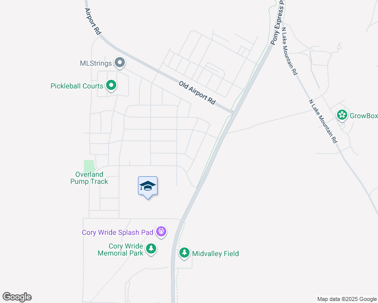 map of restaurants, bars, coffee shops, grocery stores, and more near 6302 Little Mountain Way in Eagle Mountain