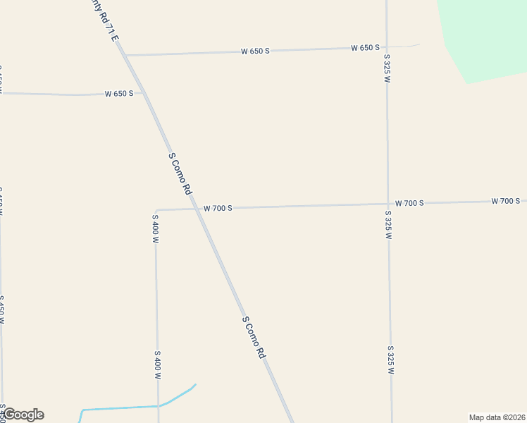 map of restaurants, bars, coffee shops, grocery stores, and more near 3635 West 700 South in Ridgeville